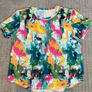 Lululemon High Neck Running and training tee